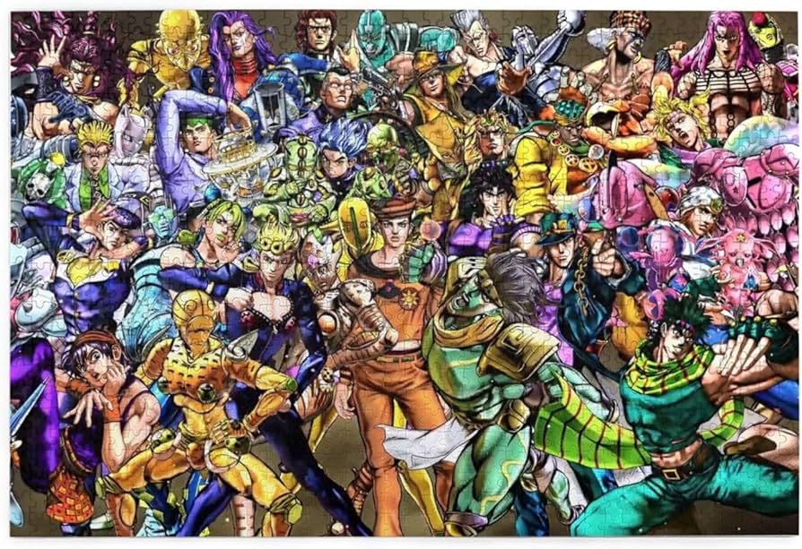 Amazon.co.jp: パズル ジョジョの奇妙な冒険 ジグソーパズル 1000