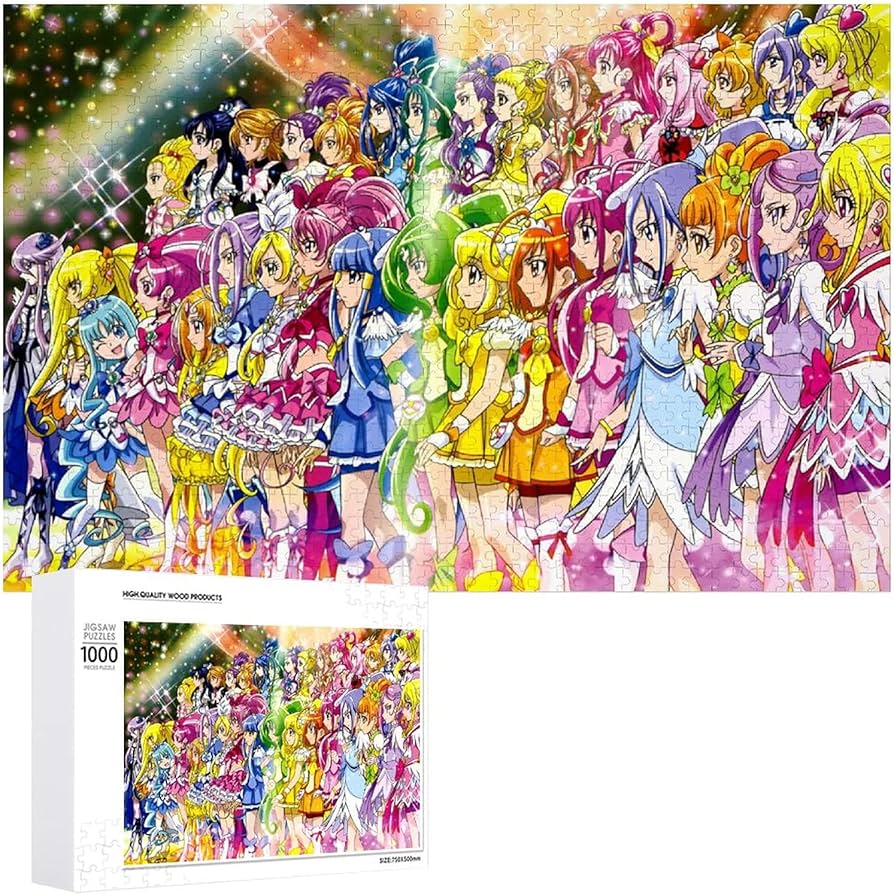 Amazon.co.jp: プリキュア 1000ピース 500ピース 子供用知育玩具 親子