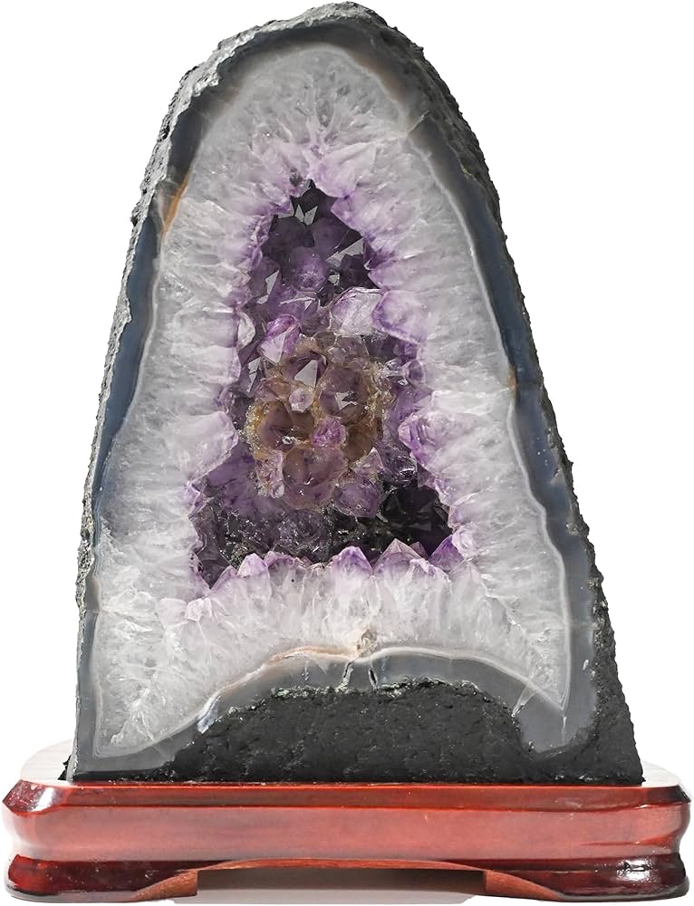 Amazon.co.jp: 【英雅堂】アメジストドーム サイズ：高さ約26cm×横幅約