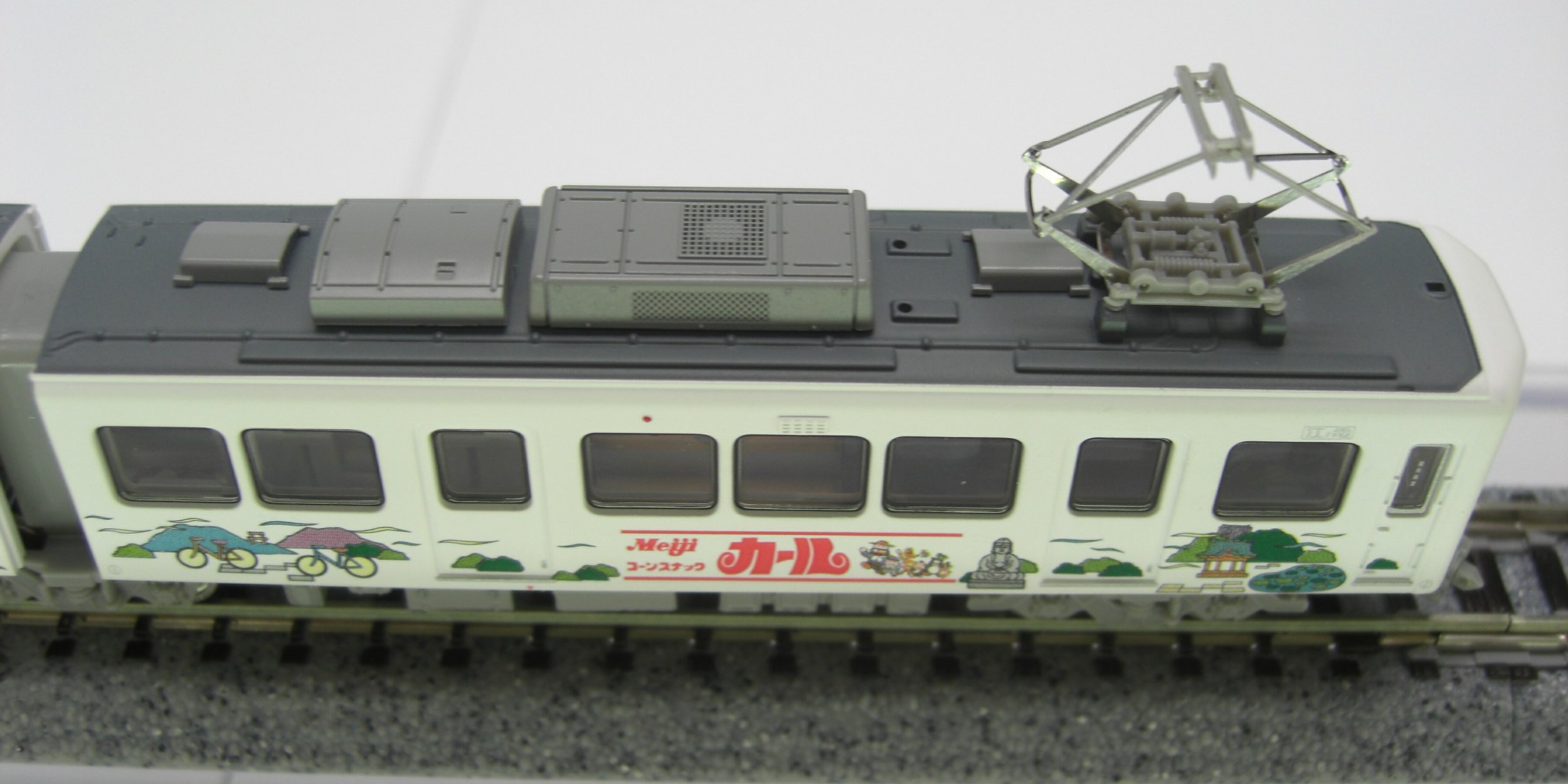 Amazon | Nゲージ NT26 江ノ島電鉄 1200形 明治製菓号 (M車) | 鉄道