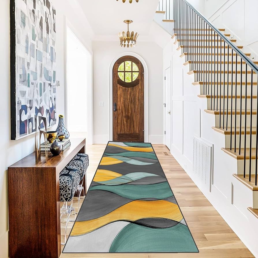 Amazon | 廊下 カーペット 廊下敷き 70 x 360 cm ロング滑り止め 付き