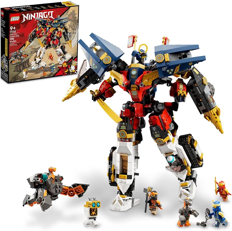 Amazon.co.jp: LEGO ニンジャゴ ニンジャ ウルトラコンボ メカ4イン1