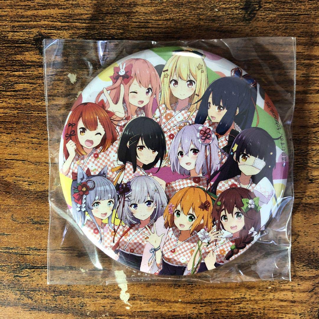 a様 温泉むすめ3周年記念缶バッジ セット a様 温泉むすめ3周年記念缶