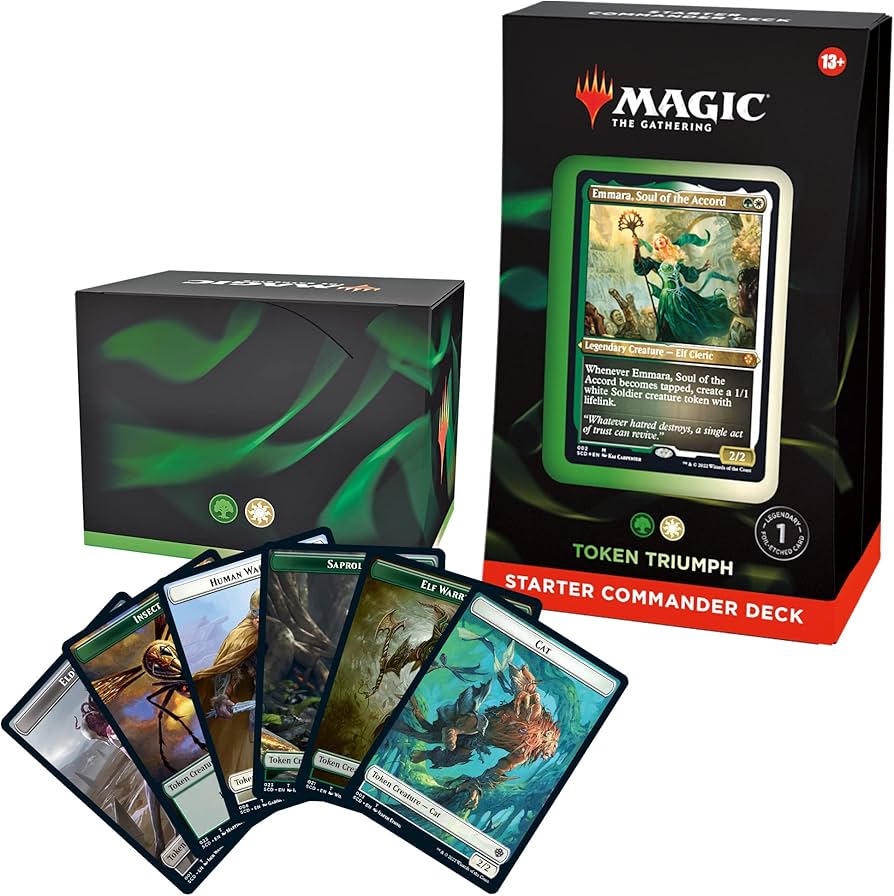 Amazon.com: Magic: The Gathering Starter Commander Deck - Token
