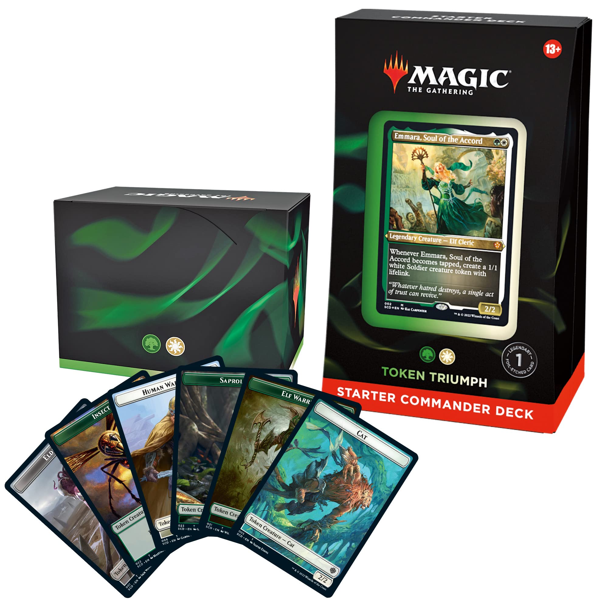 Amazon.com: Magic: The Gathering Starter Commander Deck - Token