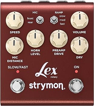 Amazon.com: Strymon Lex V2 Rotary Speaker Guitar Effects Pedal for