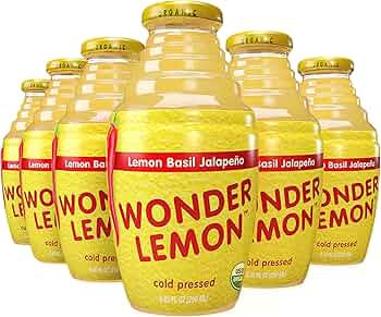 Amazon.com : Wonder Lemon Organic Lemon Basil Jalapeno Cold