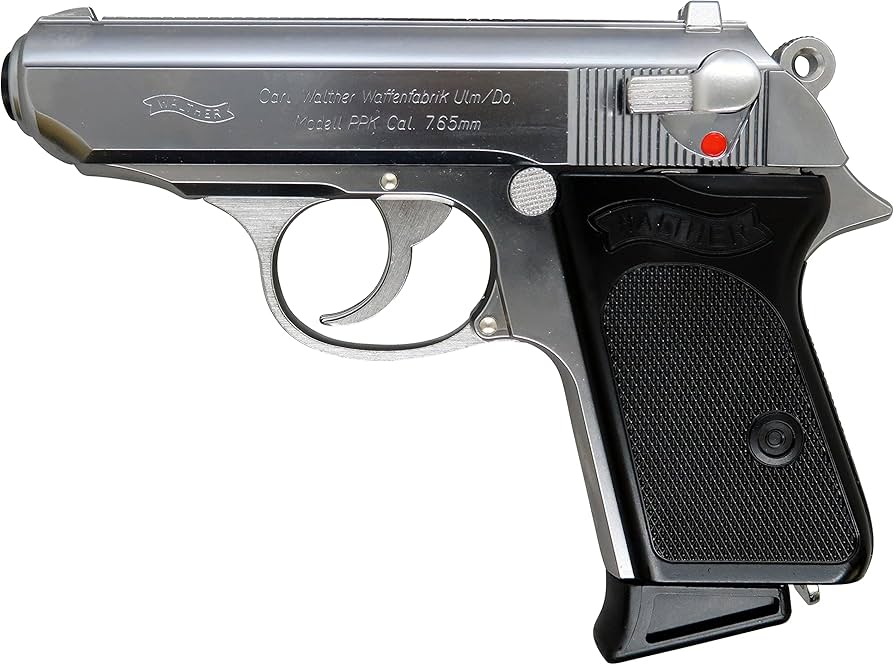 Amazon | マルシン ワルサー PPK シルバーABS モデルガン 完成品 発火