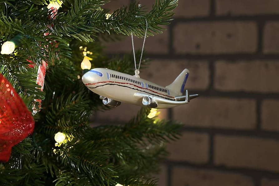 Amazon.co.jp: North Star Christmas - 飛行機オーナメント - 自動車