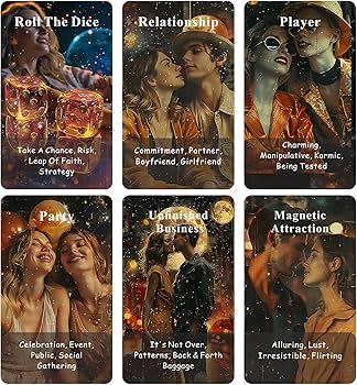 Amazon.com: Sishui Love Whispers Oracle Cards - Relationship