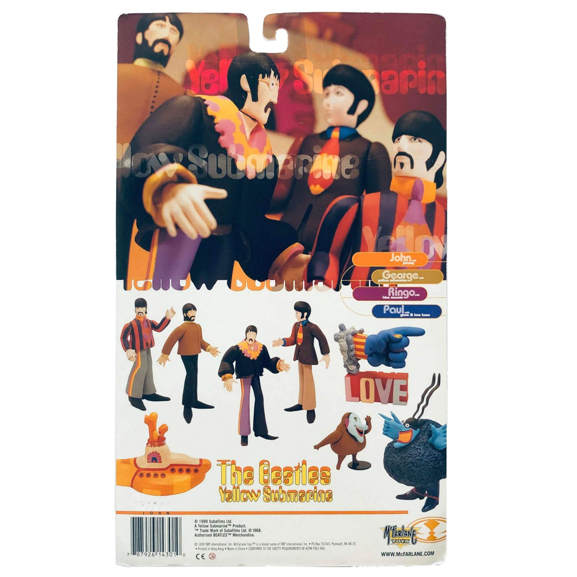 Amazon.com: Beatles The Yellow Submarine JOHN LENNON with Jeremy 8