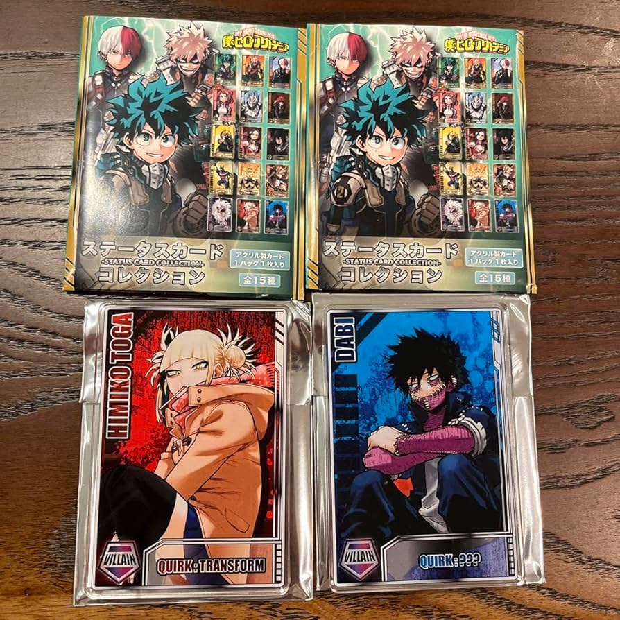 ヒロアカ ステータスカードコレクション 12点セット 僕のヒーロー
