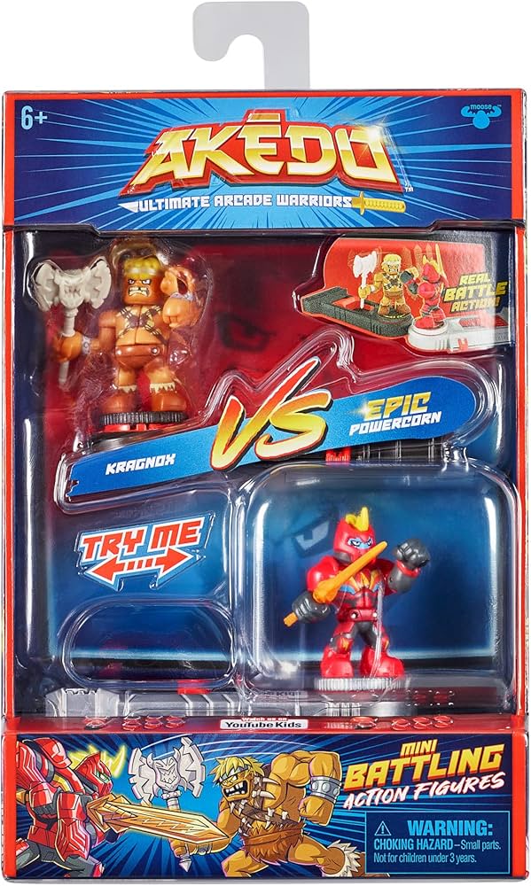 Akedo S2 2'li Paket Kragnox vs Epic Powercorn : Amazon.com.tr: Oyuncak