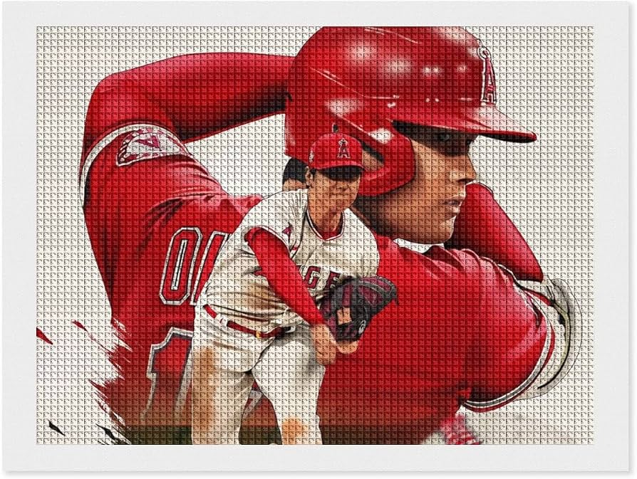 Amazon | ダイヤモンドアート 大谷翔平 SHOHEI OHTANI DIYダイヤモンド