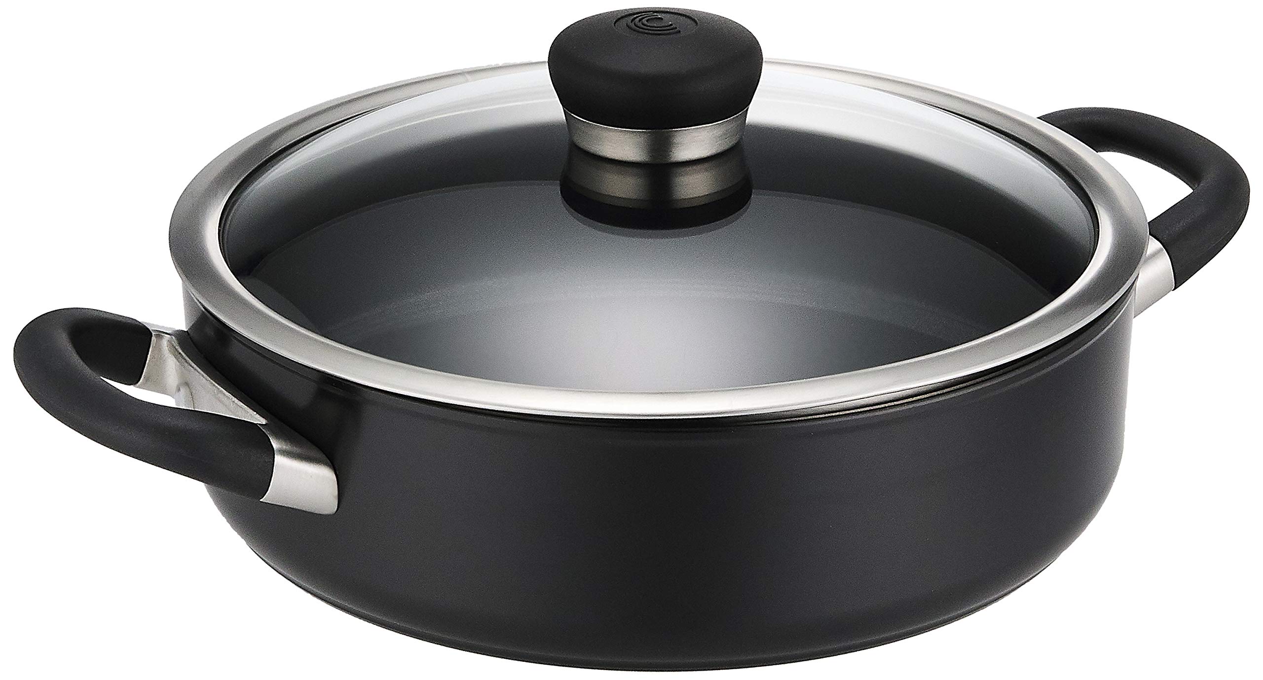 Amazon｜マイヤー(Meyer) 浅型両手鍋 24cm アルミニウム合金 IH対応