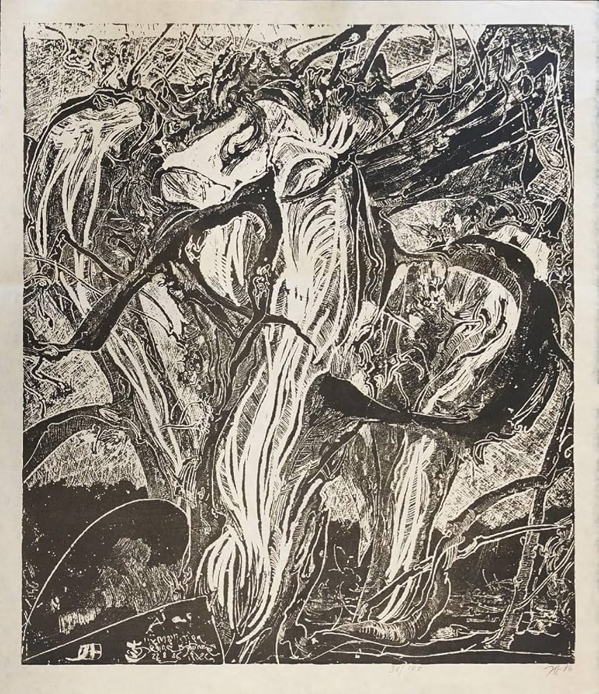 Amazon.co.jp: 真作保証『ホルストヤンセン 銅版画作品 Annettchen