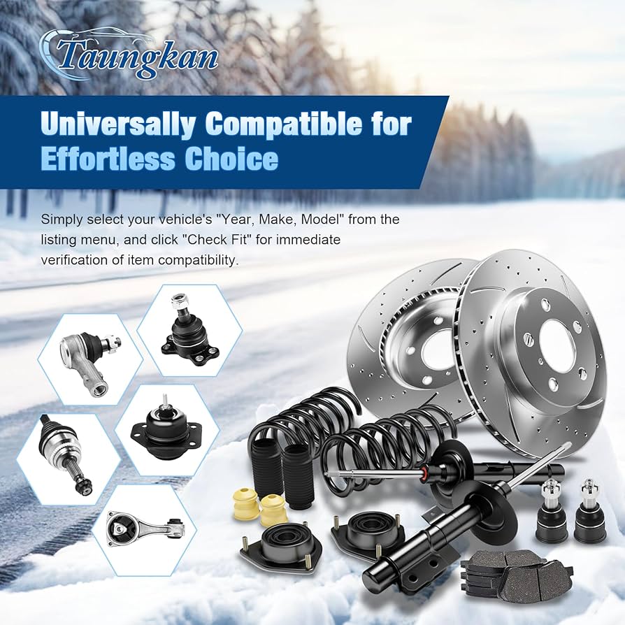 Amazon.com: Taungkan Front Strut Mount 2PC Replaces 54321EL000