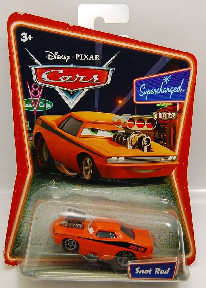 Amazon.com: Disney Cars Toys Supercharged Snot Rod : Toys & Games