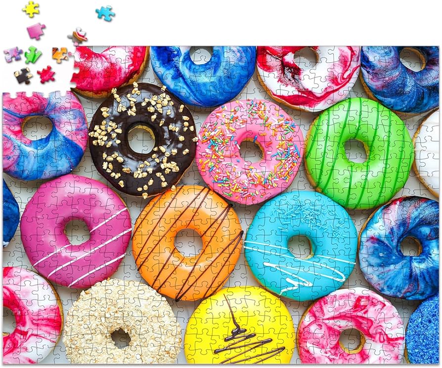 Amazon | fishwisdom 500ピース ジグソーパズル パズル ドーナツ mini