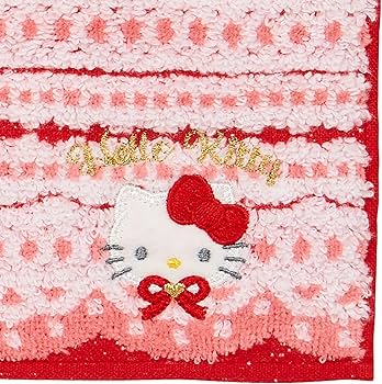 Amazon.co.jp: サンリオ(SANRIO) プチタオル（レース） ハローキティ