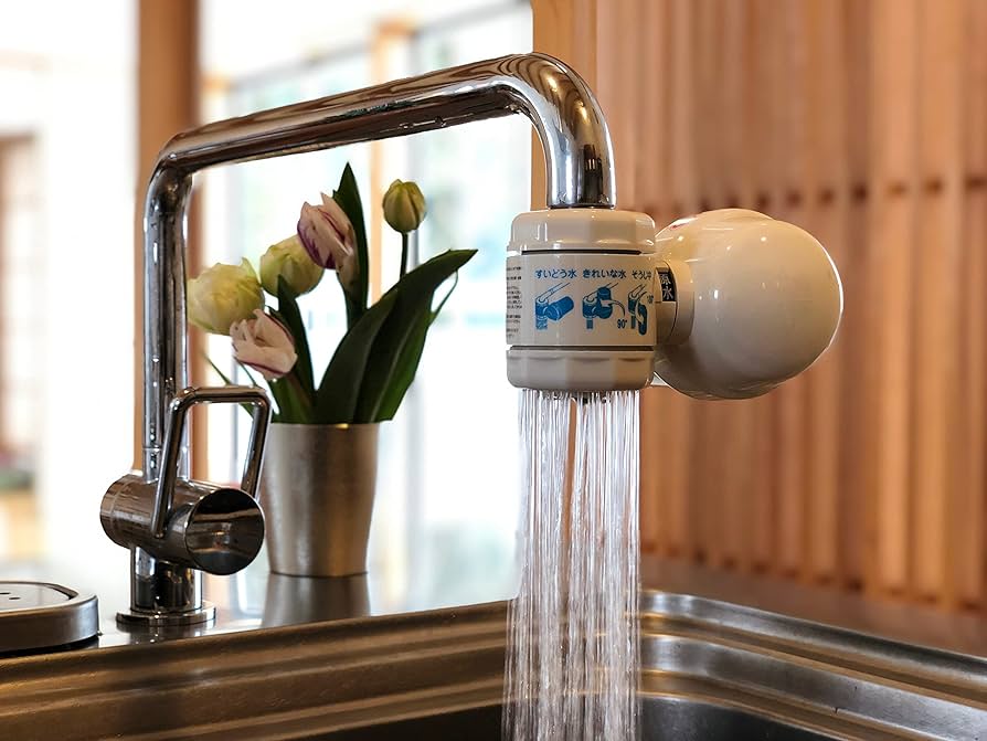 Amazon | ガイアの水135 浄水器 | ビビアンクラブウォーター | 蛇口