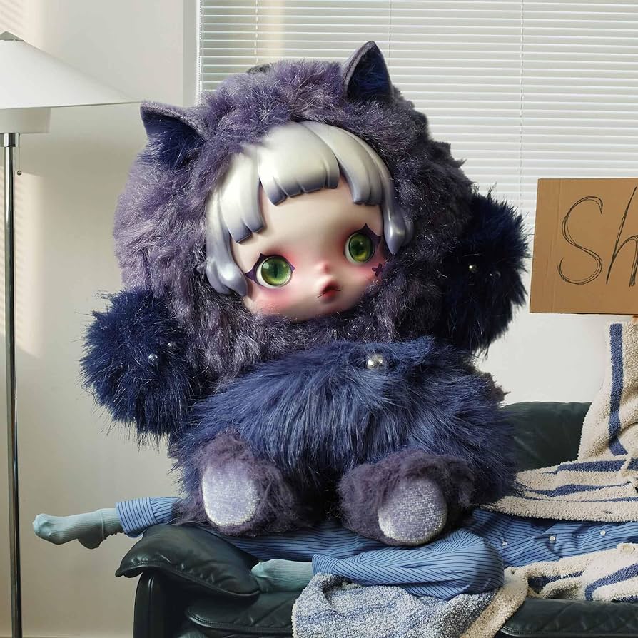 Amazon.co.jp: POP MART SKULLPANDA You Found Me!シリーズ ぬいぐるみ