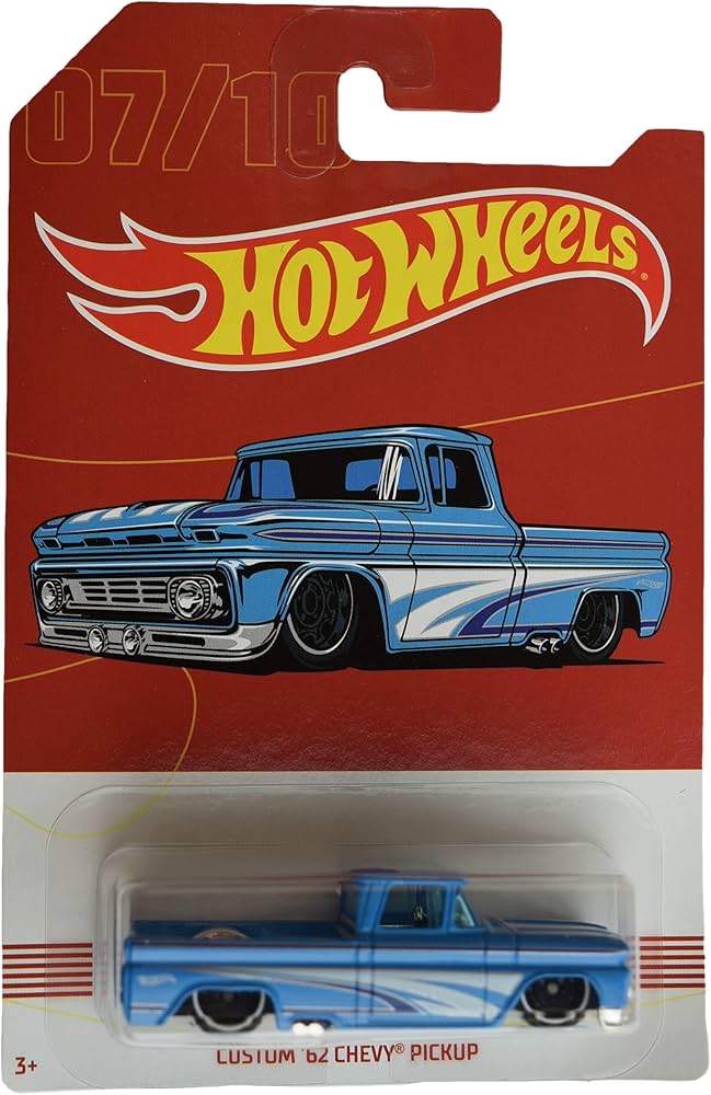 ホットウィール CUSTOM 62 CHEVY PICKUP 青 レア Amazon.com: Hot