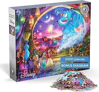 Amazon | ディズニー アラジン 2000ピースパズル – バッファローゲーム