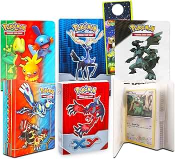 Amazon.co.jp: カード用ポケモンバインダー - 6パックの詰め合わせミニ