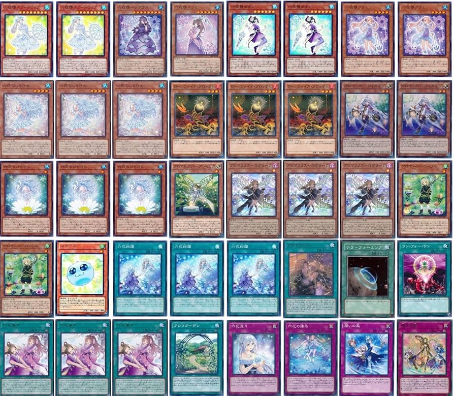 Amazon.co.jp: 【デッキ販売】 六花アロマデッキ 構築済みデッキ