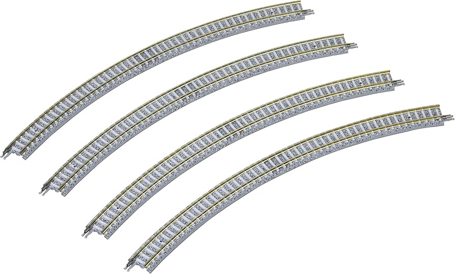 Amazon | TOMIX Nゲージ カーブPCレール C317-45-PC F 4本セット 1192