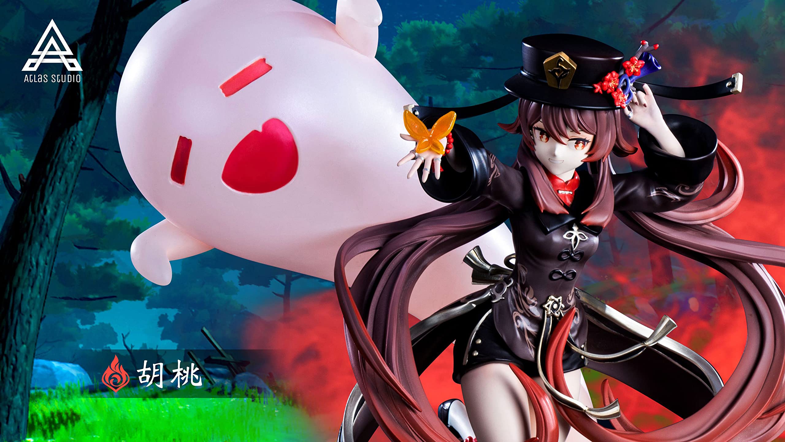 Amazon.co.jp: 胡桃 フータオ フィギュア 1/6スケール 塗装済み完成品