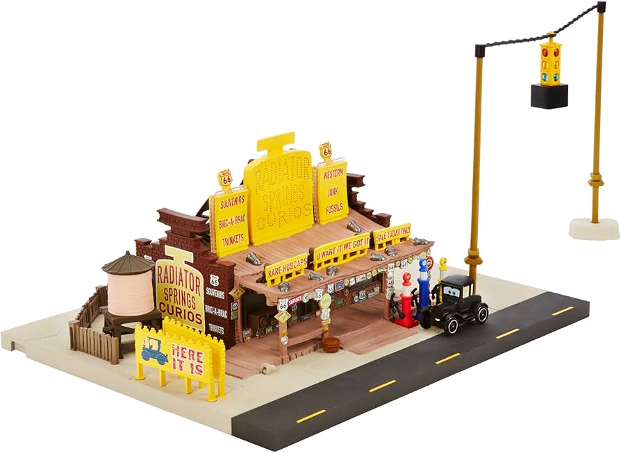 Amazon.co.jp: カーズ 2018 マテル 1:55 ミニカー プレイセット