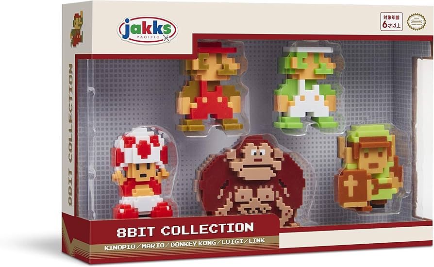 Amazon.co.jp: 2.5インチフィギュア 8bitコレクション(Jakks PACIFIC