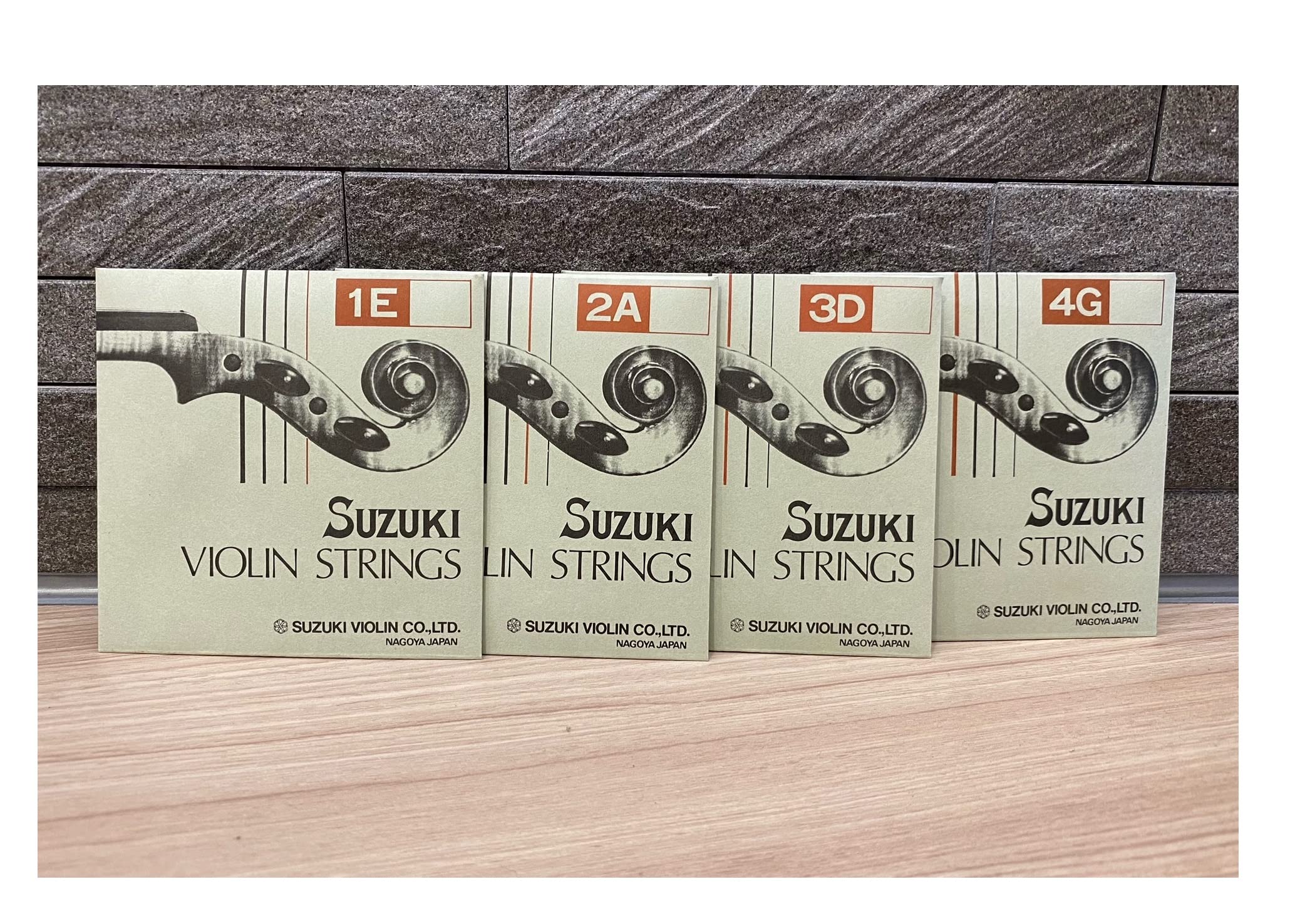 Amazon | スズキ バイオリン弦 1E 2A 3D 4G 1/2-1/4 セット (4/4-1/16