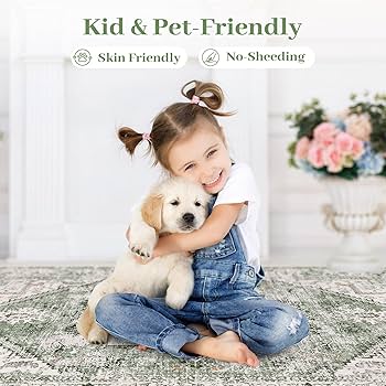 Amazon.com: LIVEBOX Washable Area Rug 8x10 - Large Vintage Tribal