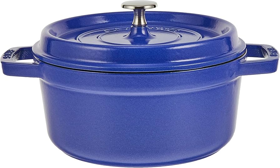 Amazon｜staub ストウブ 「 ピコ ココット ラウンド ブルーベリー 22cm