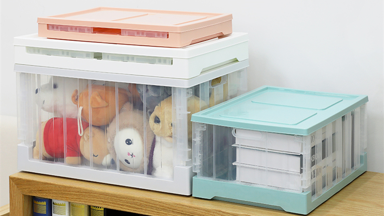 Amazon｜収納ボックス 大型 折りたたみ コンテナ 厚手 プラスチック