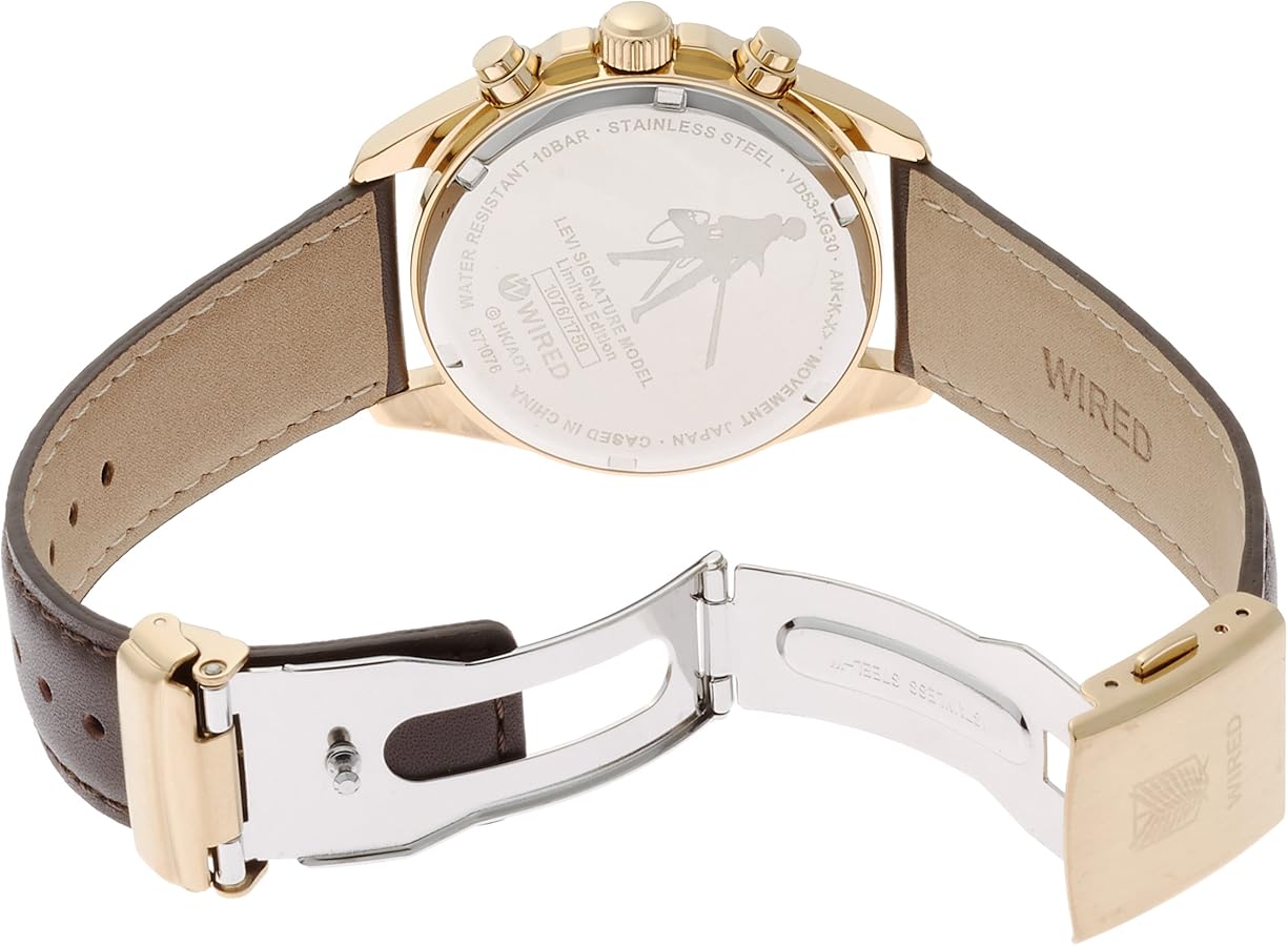 Amazon.co.jp: [ワイアード]WIRED 腕時計クオーツ WIRED×進撃の巨人