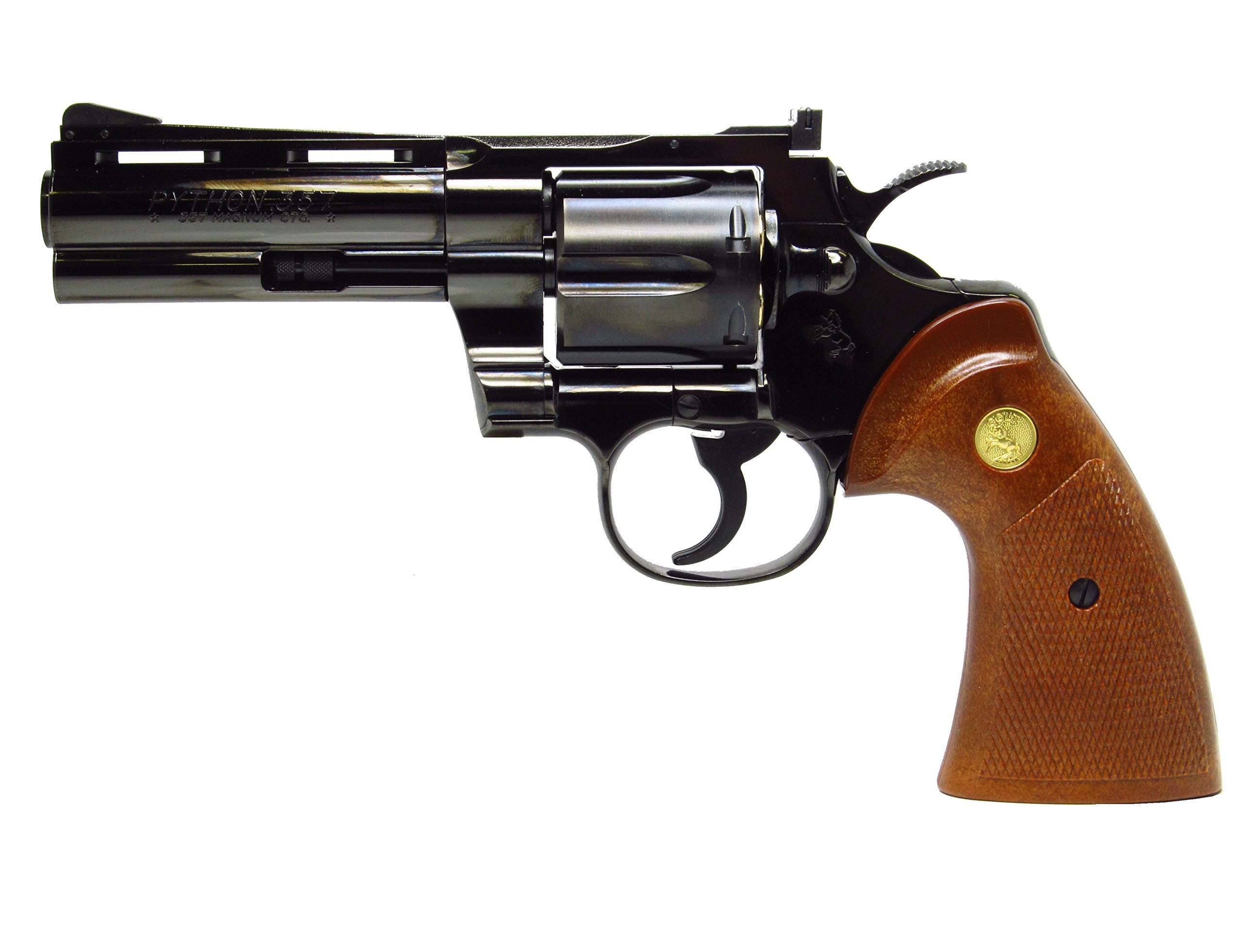 Amazon | タナカ コルトパイソン .357マグナム 4インチ Rモデル