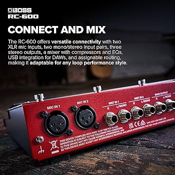 Amazon.com: BOSS RC-600 Floor-Based Loop Station for Looping