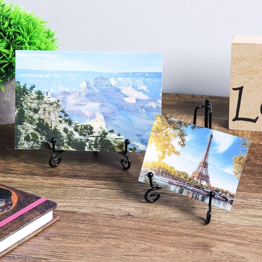 Amazon.co.jp: Juvale メタルイーゼル 鉄製ディスプレイスタンド