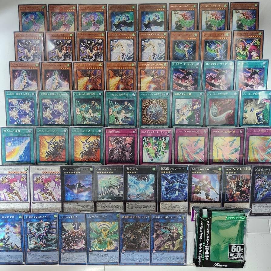 Amazon.co.jp: ハーピィ・レディデッキ 構築済みデッキ スリーブ付き