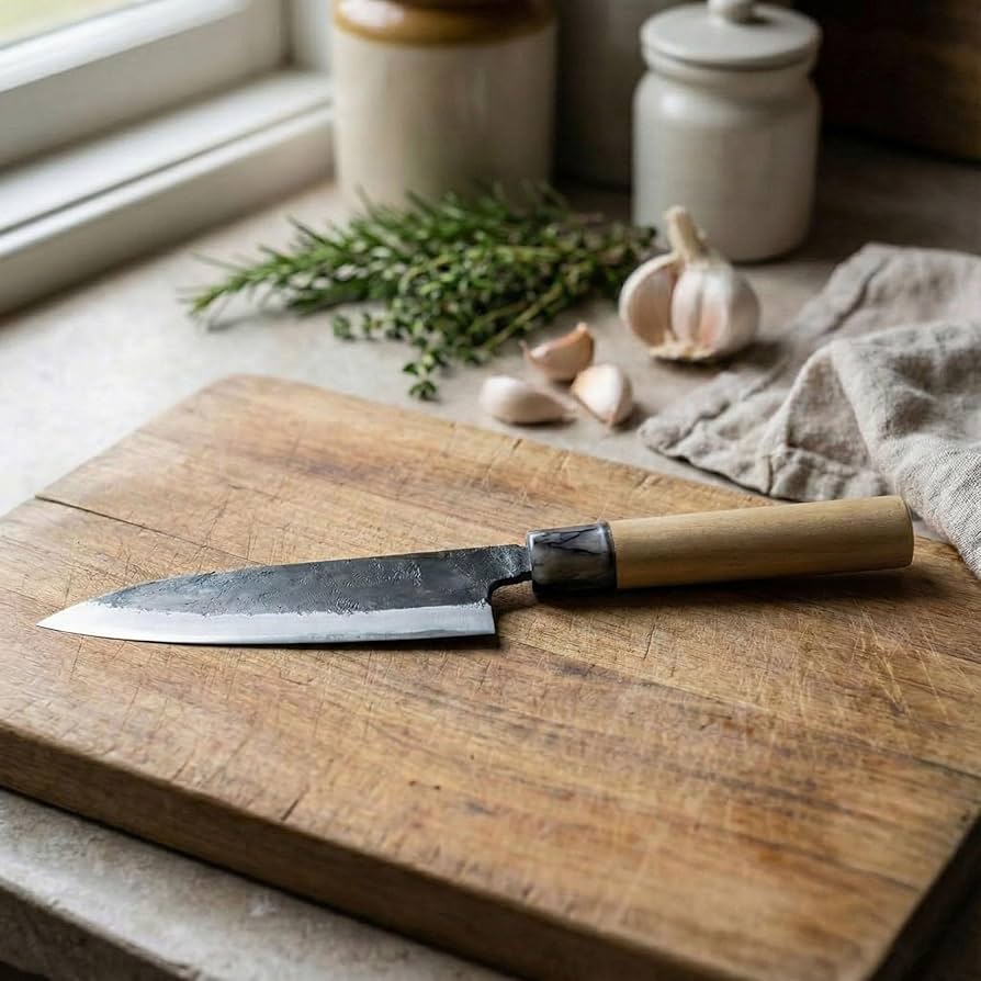 Amazon｜J-kitchens 松原包丁 包丁 大 手作業 刃渡り 16.5cm 日本製