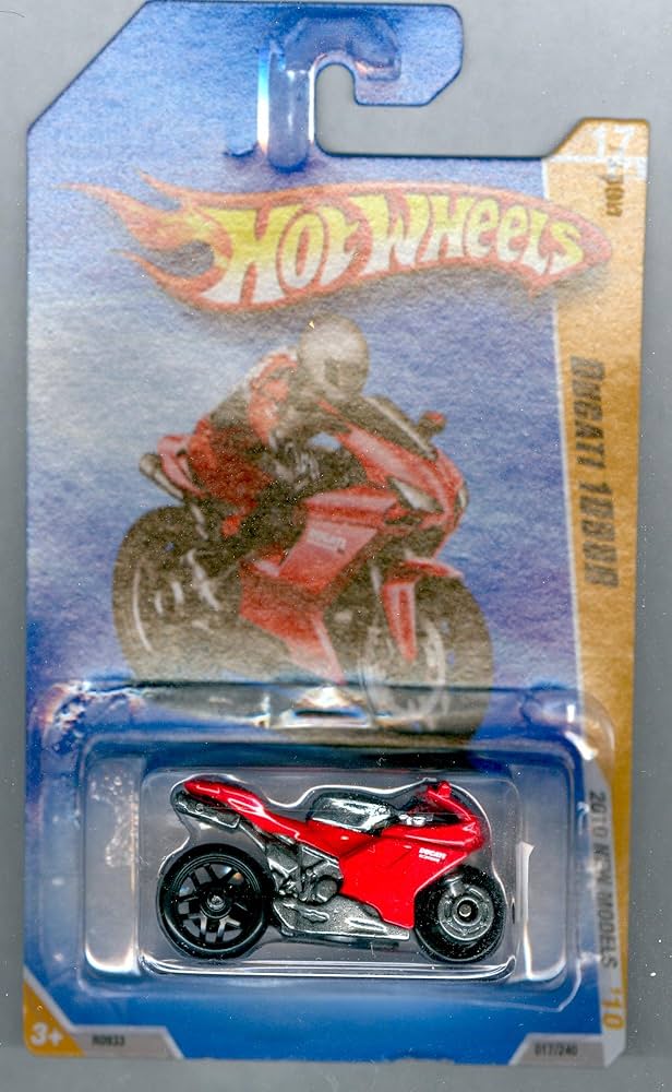 Amazon.com: Hot Wheels 2010-017 Ducati 1098R New Models 17/44 RED