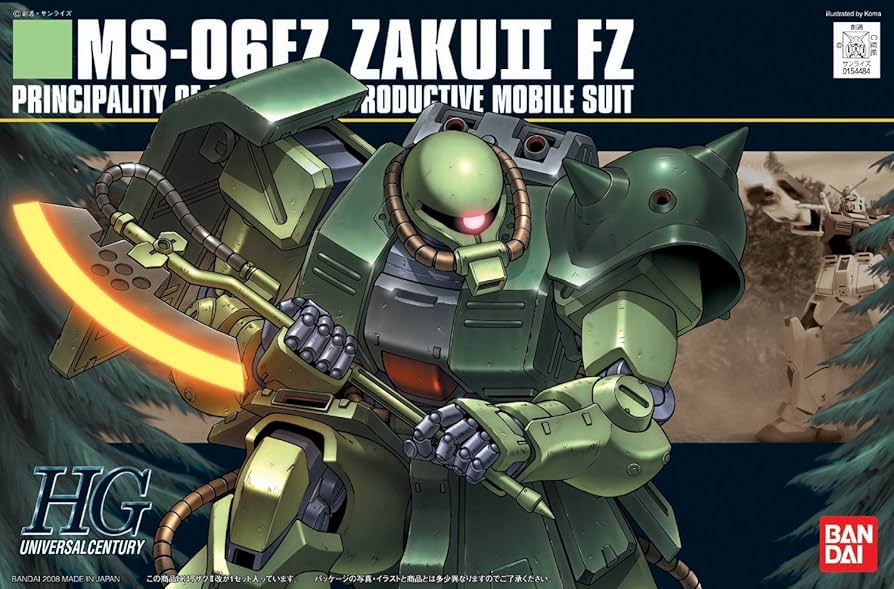Amazon | HGUC 1/144 MS-06FZ ザクII改 (機動戦士ガンダム0080
