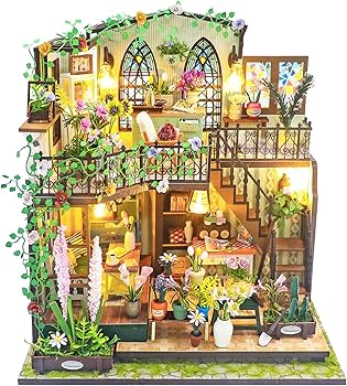 Amazon.co.jp: SpiIay DIY木製ドールハウス ドールハウス キット