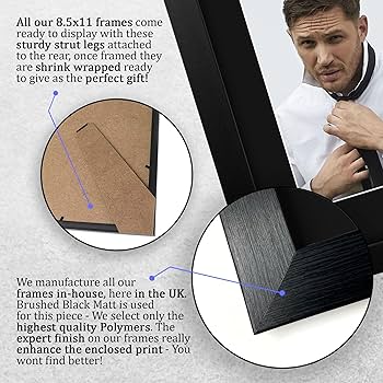 Amazon.com: HWC Trading Tom Hardy Framed Gift Signed Printed