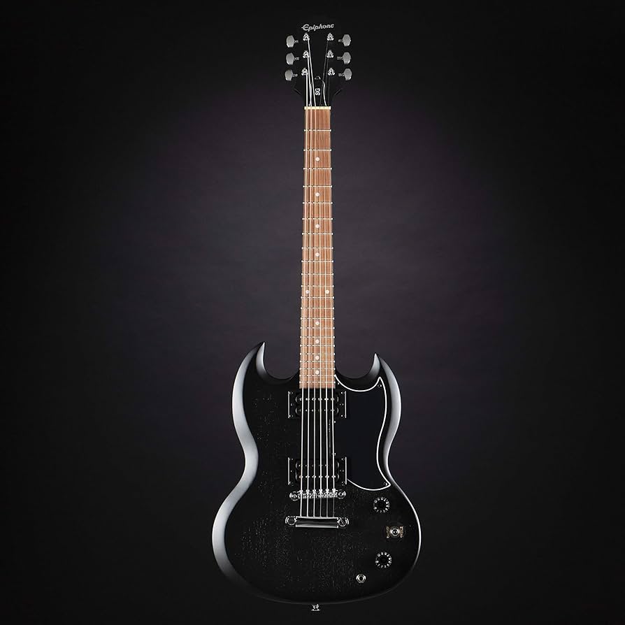 Amazon | Epiphone SG Special Vintage Edition Vintage Worn Ebony