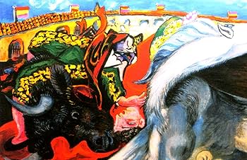 Amazon.co.jp: アートショップ フォームス パブロ ピカソ「闘牛士の死